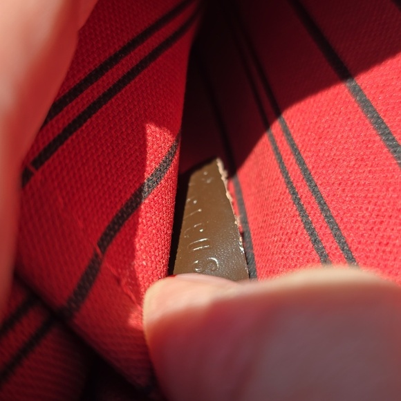 Louis Vuitton Damier Ebene Neverfull GM Pochette - Picture 6 of 11